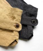 リネンウール　2wayベスト