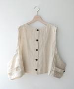 リネンウール　2wayベスト