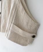 リネンウール　2wayベスト