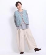 リネンウール　パンツ