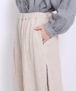 リネンウール　パンツ