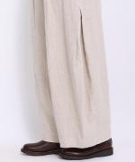 リネンウール　パンツ