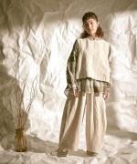 リネンウール　パンツ