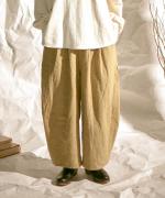 リネンウール　パンツ