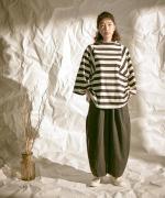 リネンウール　パンツ