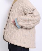 キルトジャガード　ジャケット