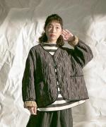 キルトジャガード　ジャケット