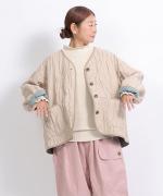 キルトジャガード　ジャケット