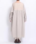 キルトジャガード　コートワンピース