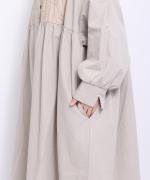 キルトジャガード　コートワンピース