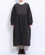 キルトジャガード　コートワンピース