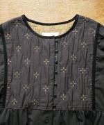 キルトジャガード　コートワンピース