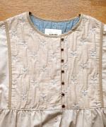 キルトジャガード　コートワンピース