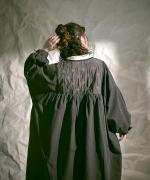 キルトジャガード　コートワンピース