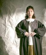 キルトジャガード　コートワンピース