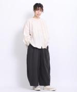 40リネンレース　ブラウス