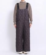 キルトジャガード　サロペット