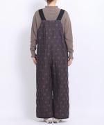 キルトジャガード　サロペット