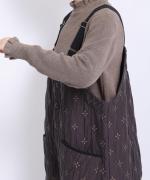 キルトジャガード　サロペット