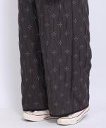 キルトジャガード　サロペット