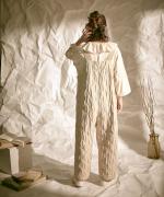 キルトジャガード　サロペット