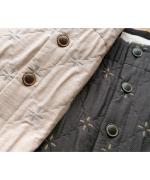 キルトジャガード　サロペット