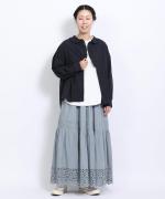 ふわふわコットン　ブラウス