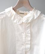 ふわふわコットン　ブラウス