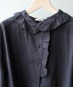 ふわふわコットン　ブラウス