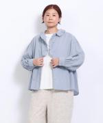 ふわふわコットン　ブラウス