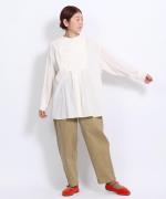 ふわふわコットン　チュニックシャツ