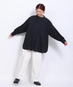 ふわふわコットン　チュニックシャツ