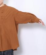 ふわふわコットン　チュニックシャツ