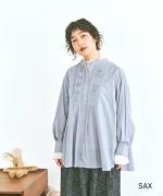 ふわふわコットン　チュニックシャツ