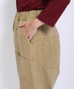 ピグメントコットンツイル　イージーパンツ