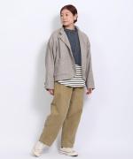 ピグメントコットンツイル　イージーパンツ