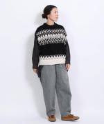 ピグメントコットンツイル　イージーパンツ