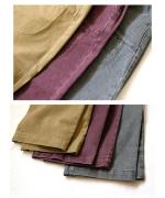 ピグメントコットンツイル　イージーパンツ