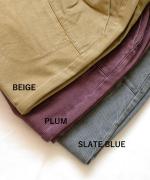 ピグメントコットンツイル　イージーパンツ