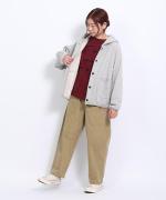 ピグメントコットンツイル　イージーパンツ