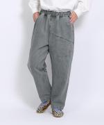 ピグメントコットンツイル　イージーパンツ