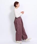 ピグメントコットンツイル　パンツ