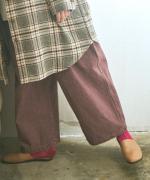 ピグメントコットンツイル　パンツ