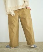 ピグメントコットンツイル　パンツ