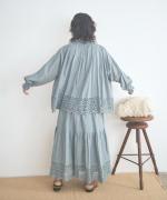 カットワークレース　スカート