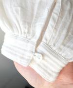 ハンド刺繍コットンモス　プルオーバー