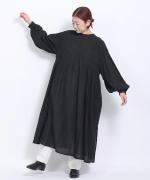 ハンド刺繍コットンモス　2wayワンピース