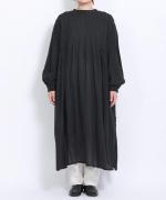 ハンド刺繍コットンモス　2wayワンピース