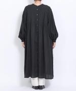 ハンド刺繍コットンモス　2wayワンピース