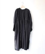 ハンド刺繍コットンモス　2wayワンピース